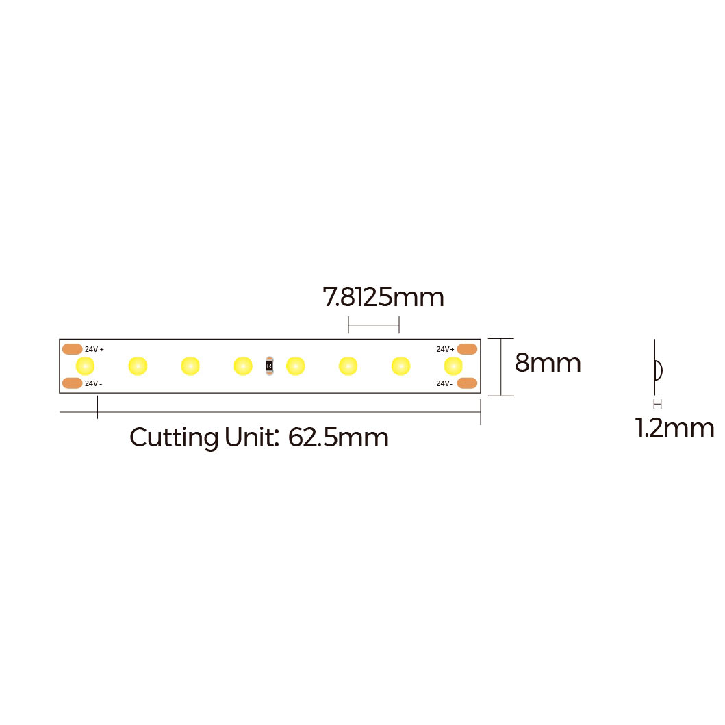 9,6w-m-24V-LED-valonauha-DOT-mitat