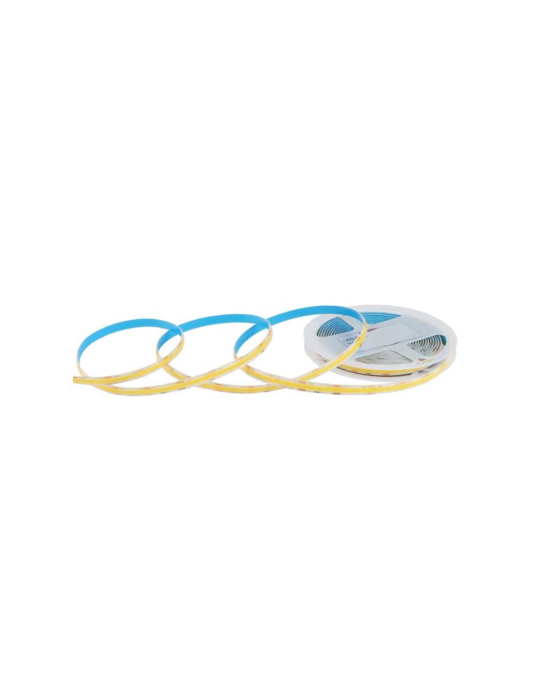 11W/m 12V COB LED-nauha 5m, 990lm, CRI>90, kosteussuojattu IP65