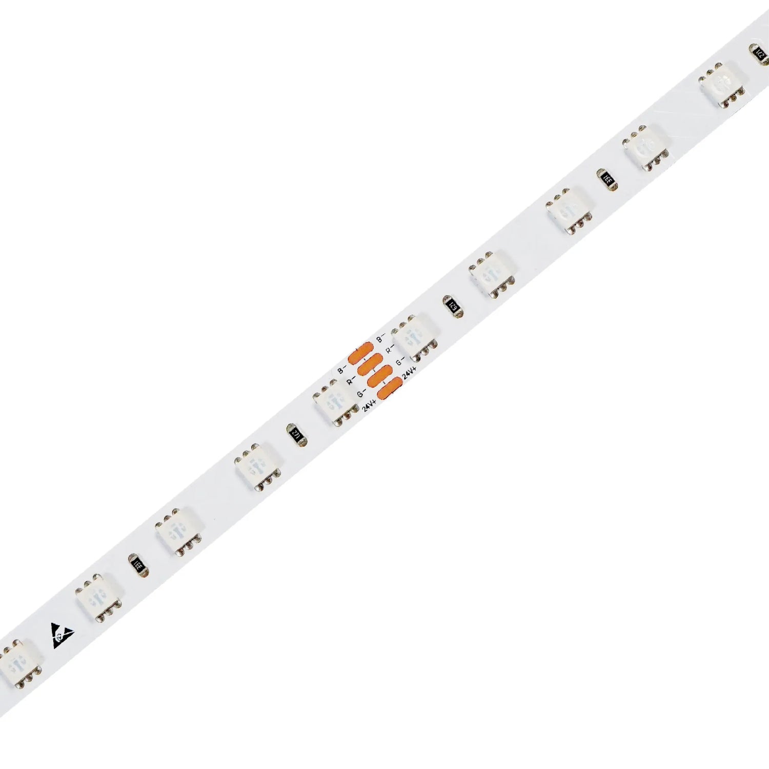 RGB LED-nauha 14,4W/m 24V - 60led/m 5m