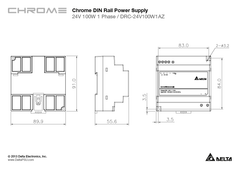 DRC-24V100W1AZ-Mechanical-Drawing