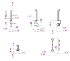 Dimensional-Drawing-of-SL8XB-2W