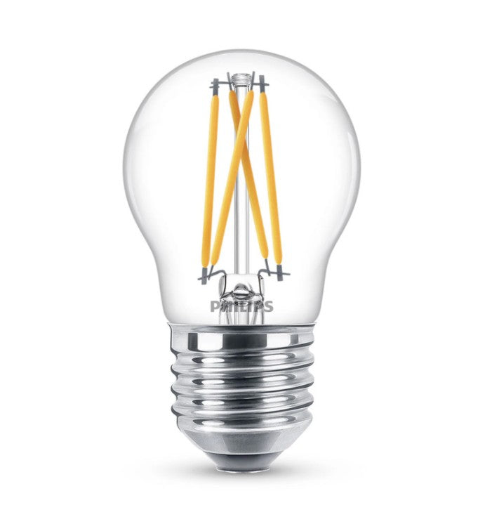 3,4W 2700K E27 LED-lampa Philips DECO 470lm glödtråd