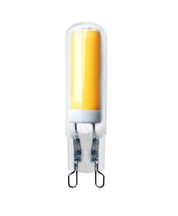 5W 3000K G9 LED-incandescent 5W 450lm, dimmable