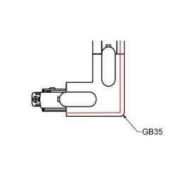 GB35-global-trac-base-kulmaliitin-1-vaihekiskoon-maadoitus-ulkokulmassa