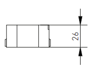 30W 24V LED-muuntaja kattokuppiin/rasiaan