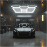 LED HEXLINE 300x516cm hexagon-kattovalaisin