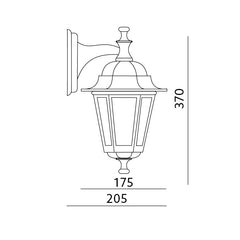 Kartano-led-seinälyhty-ulkokäyttöön-mitat