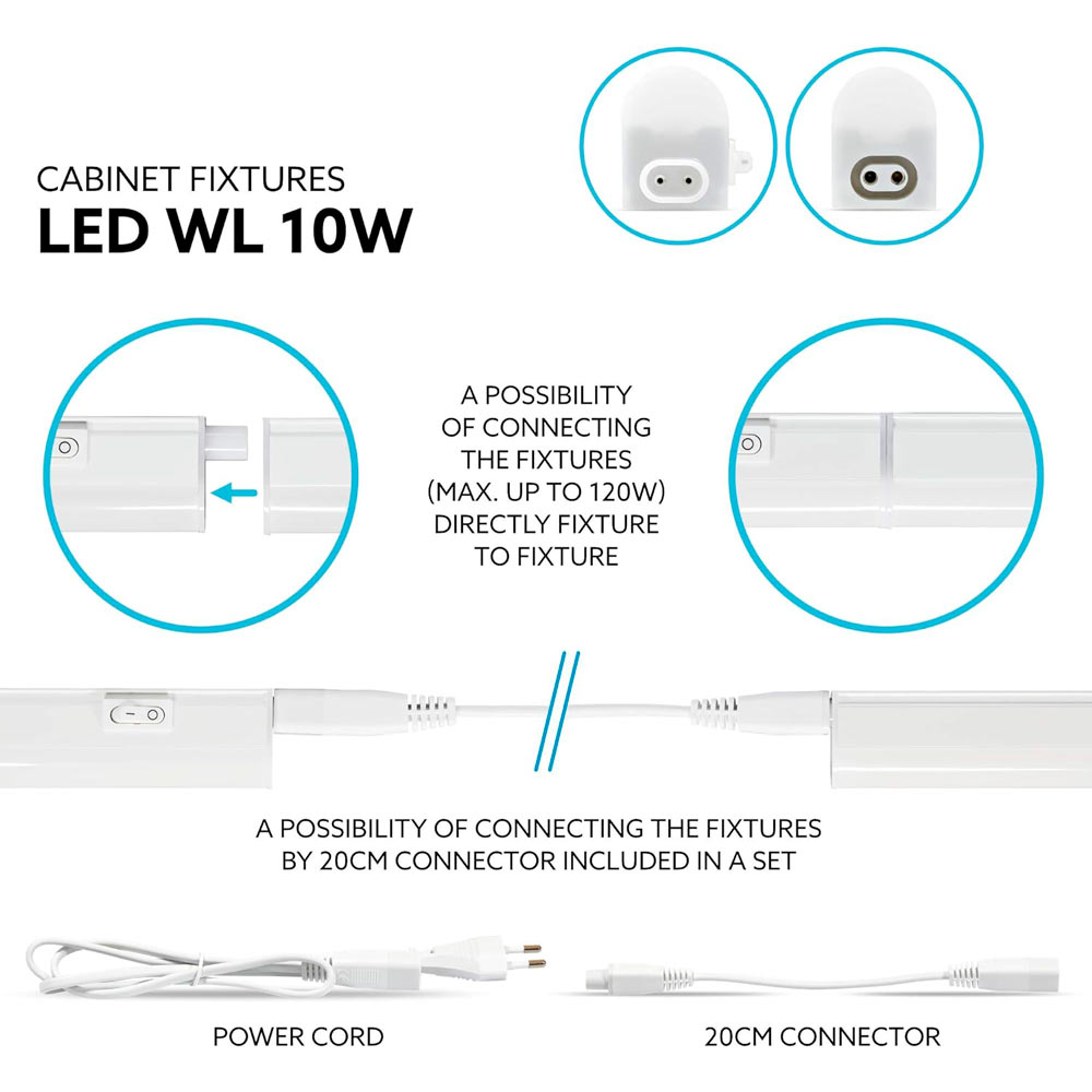 LED-WL-10W-LED-valaisin-liittimet