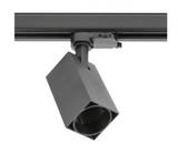 LIMA LED-luminaire for 3-phase rail, black (for GU10 bulb)