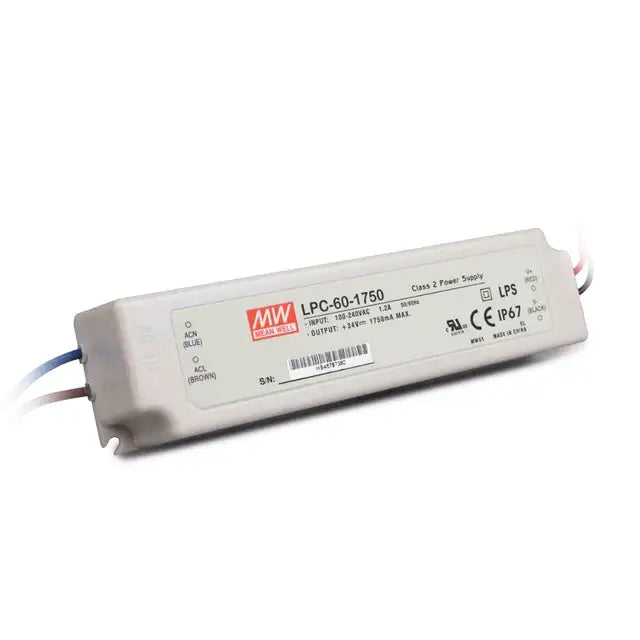 LED-power supply 9...34 VDC, LPC-60-1750, Mean Well