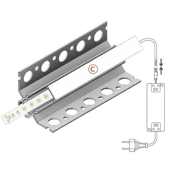 Laatta-uppo12-90-asteen-led-valolista-kylpyhuoneeseen