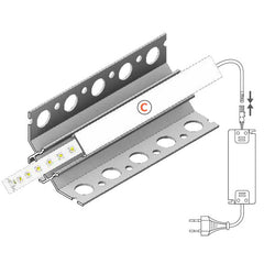 Laatta-uppo12-90-asteen-led-valolista-kylpyhuoneeseen