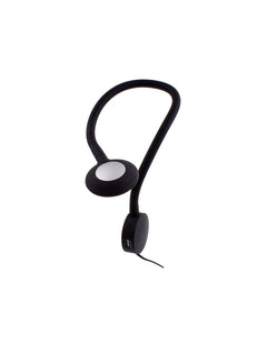 MODUS USB A+C reading light with flexible arm and USB ports for convenient charging and modern design.