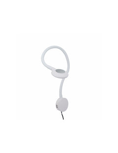 MODUS 12V lukuvalo, valkoinen USB A+C 2W, moderni ja tilaa säästävä lukuvalo USB lukuvalo 12V.