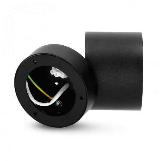 OH12 F LED-spottivalaisin pinta, musta