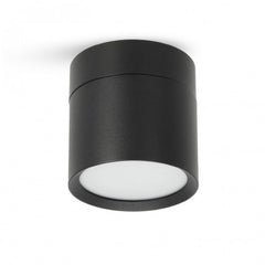 musta LED-spottivalaisin GX53, alumiininen, himmennettävä, kohdevalaistus, moderni ja tyylikäs muotoilu