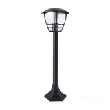 LED-Pylväsvalaisin 67cm / 97cm Tevio, musta - tyylikäs puutarhapylväsvalaisin ulkotiloihin.