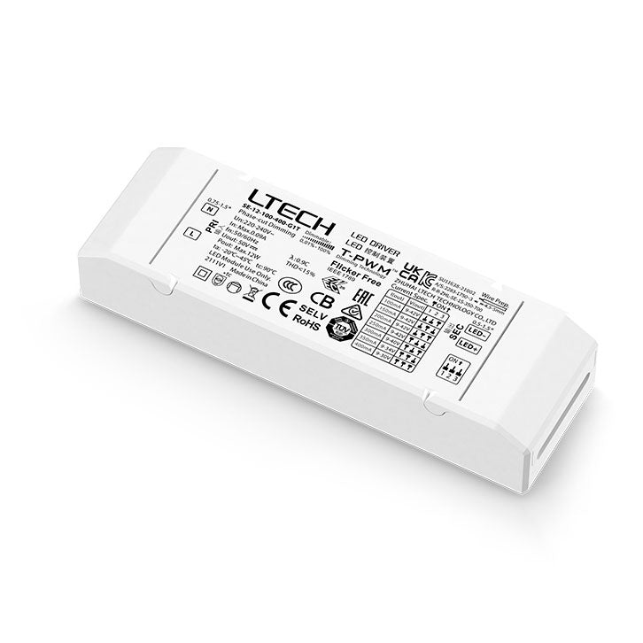 SE-12-100-400-G1T-triac-himmennettävä-led-vakiovirtamuuntaja-100-400mA