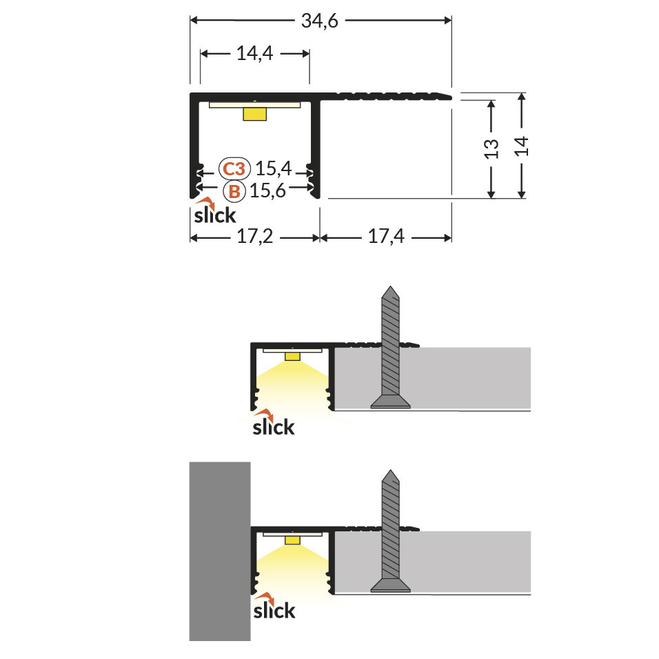 SIIPI14-SIDE-LED-profiili-mitat