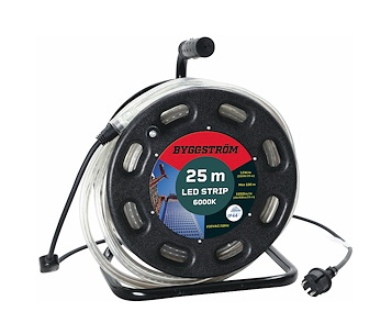 LED-Nauha 230V IP44 , 25m kelassa, 300W, 26250lm