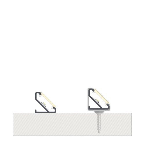 TEKKNI BARDE LED-kulmaprofiilin asennus