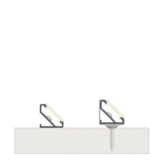 TEKKNI BARDE LED-kulmaprofiilin asennus
