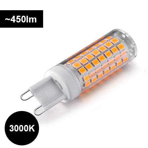 G9 LED-polttimo 5W - 450lm, himmennettävä