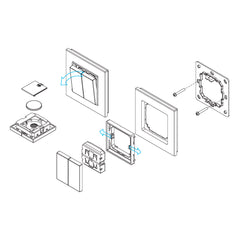 led-himmennin-säädin-1-kanav-RGBW-RF-WiFi-rakenne