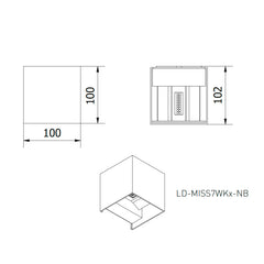 led-missouri-valaisin-mitat