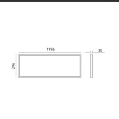 led-paneeli-30x120-mitat