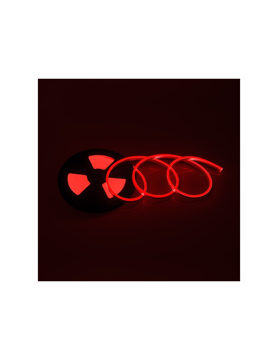 NEON STRIP 1217 - 10.6W/m 24V LED strip SIDE BEND 5m - 520lm/m, moisture-proof IP67