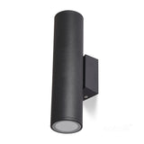 LED-Wall luminaire QUAZAR 3 up/down, black IP44