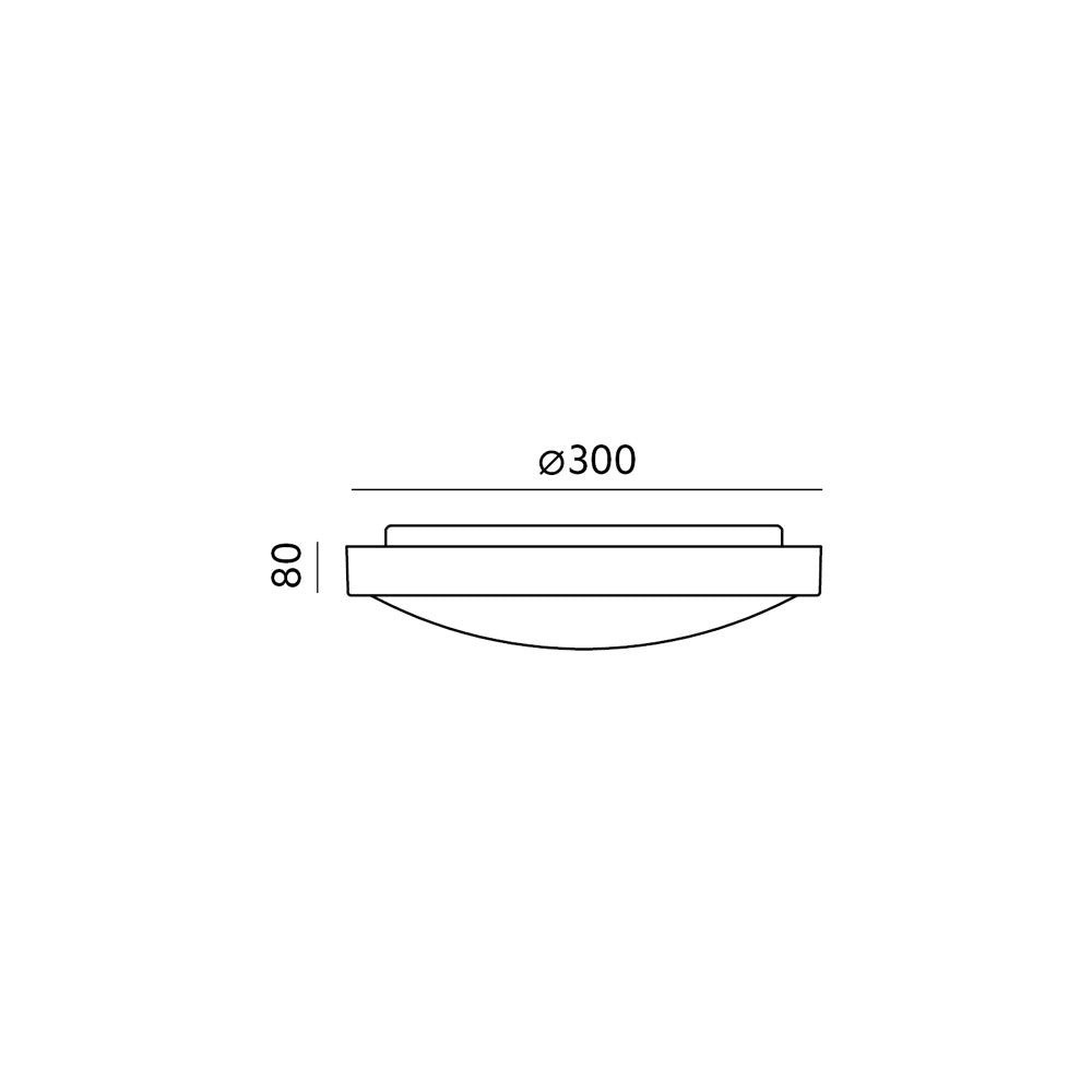 led-zoe-19W-valkoinen-led-valaisin-mitat