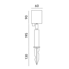 maapiikkivalaisin-silver-ruostumaton-teras-gu10-led-mitat