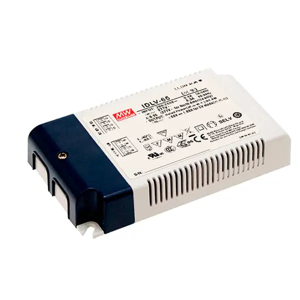 50.4W 12V, 1-10V & PWM dimmable, IDLV-65-12 LED power supply