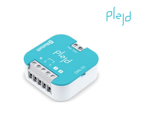 Plejd DAL-01 Bluetooth DALI-ohjain valaistukselle, kompakti malli DALI-yhteensopiville laitteille.