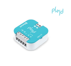 Plejd DIM-02 Bluetooth kaksoisrasiahimmennin LED-valoille, kompakti ja innovatiivinen suunnittelu.