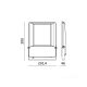 150W LED-NEXPRO 4000K 18000lm luminaire