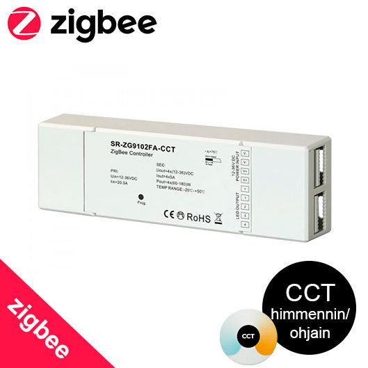 zigbee-CCT-ohjain-himmennin