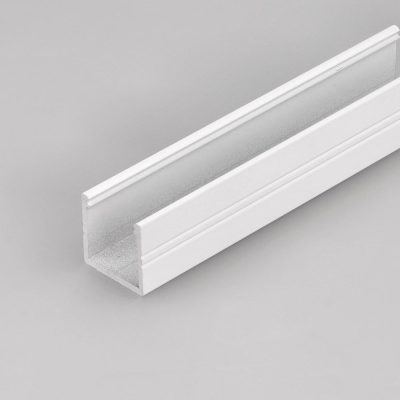 NELIÖ16 LED-profiili LED-valonauhalle valkoinen alumiini 2m