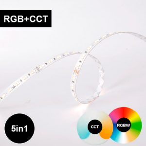 RGB + CCT LED-nauha - erittäin tehokas ja laadukas