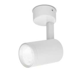 NUUK valkoinen LED-spotti GU10 kattoon, pinta-asennettava
