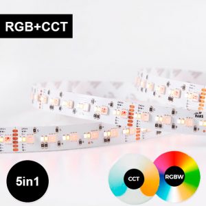 RGB+CCT nauha, kaikki värit ja värilämpötilasäätö