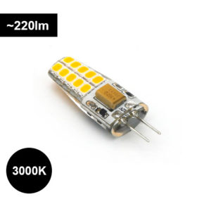 G4 LED-polttimo 2.5W 3000K, 220lm, himmennettävä