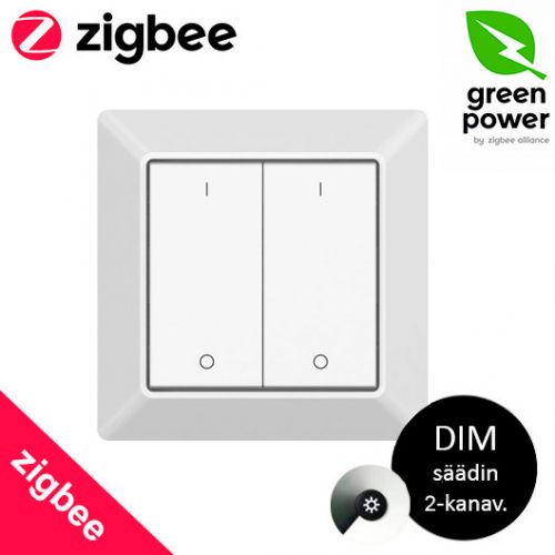ZigBee valotkaisija 2-kanavainen himmentimellä, ZigBee GREEN POWER