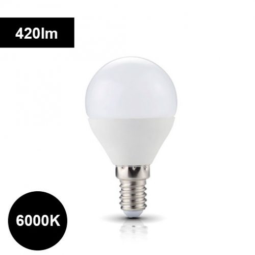 6000K 4,5W e14 420lm LED-lamppu