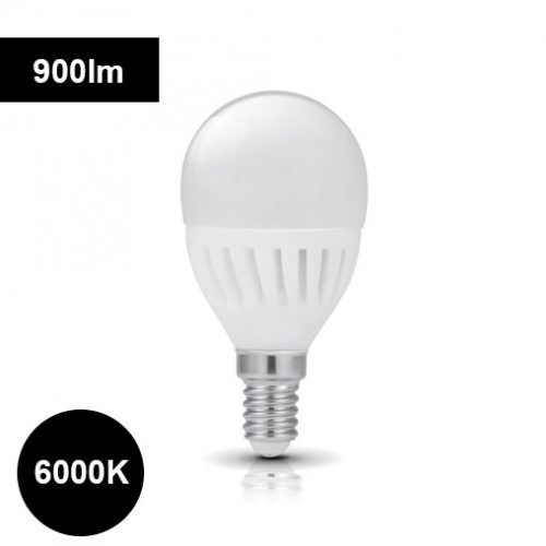 6000K 9W E14 LED-polttimo pyöreä 900lm
