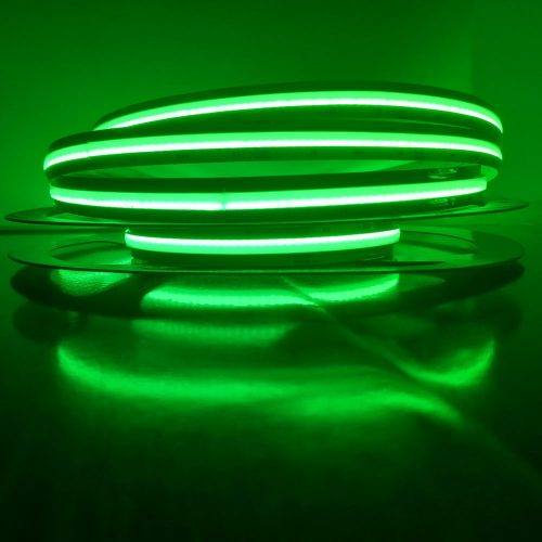 Vihreä pisteetön LED-nauha 14W/m 24V COB