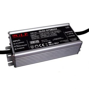 75W 24V IP67 LED-muuntaja