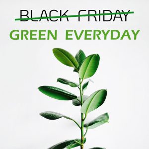 BLACK FRIDAY - GREEN EVERYDAY
